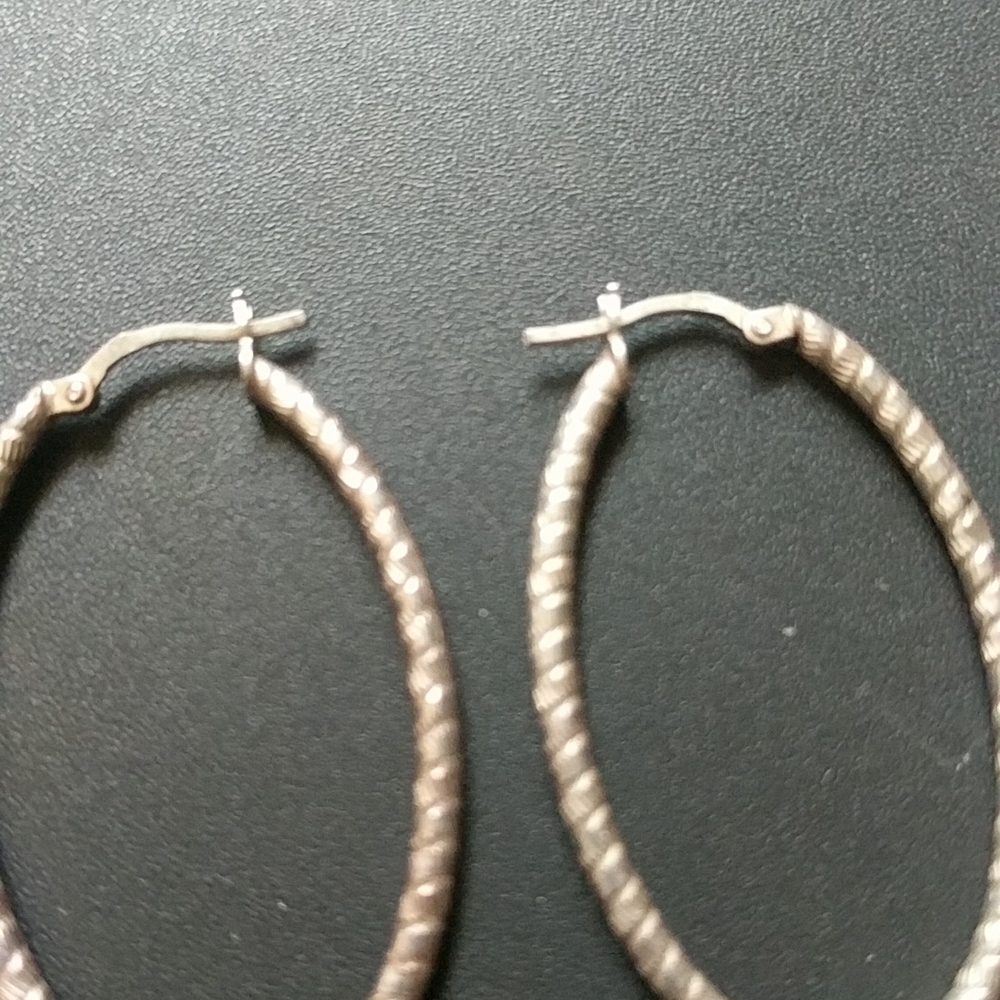 Sterling Silver Earrings - Picture 2 of 3